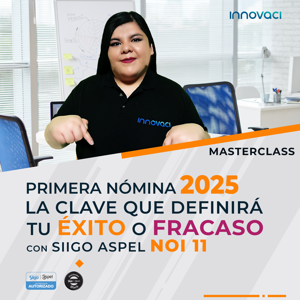 MASTERCLASS "Primera Nómina 2025: La Clave que Definirá tu Éxito o Fracaso con Aspel NOI"