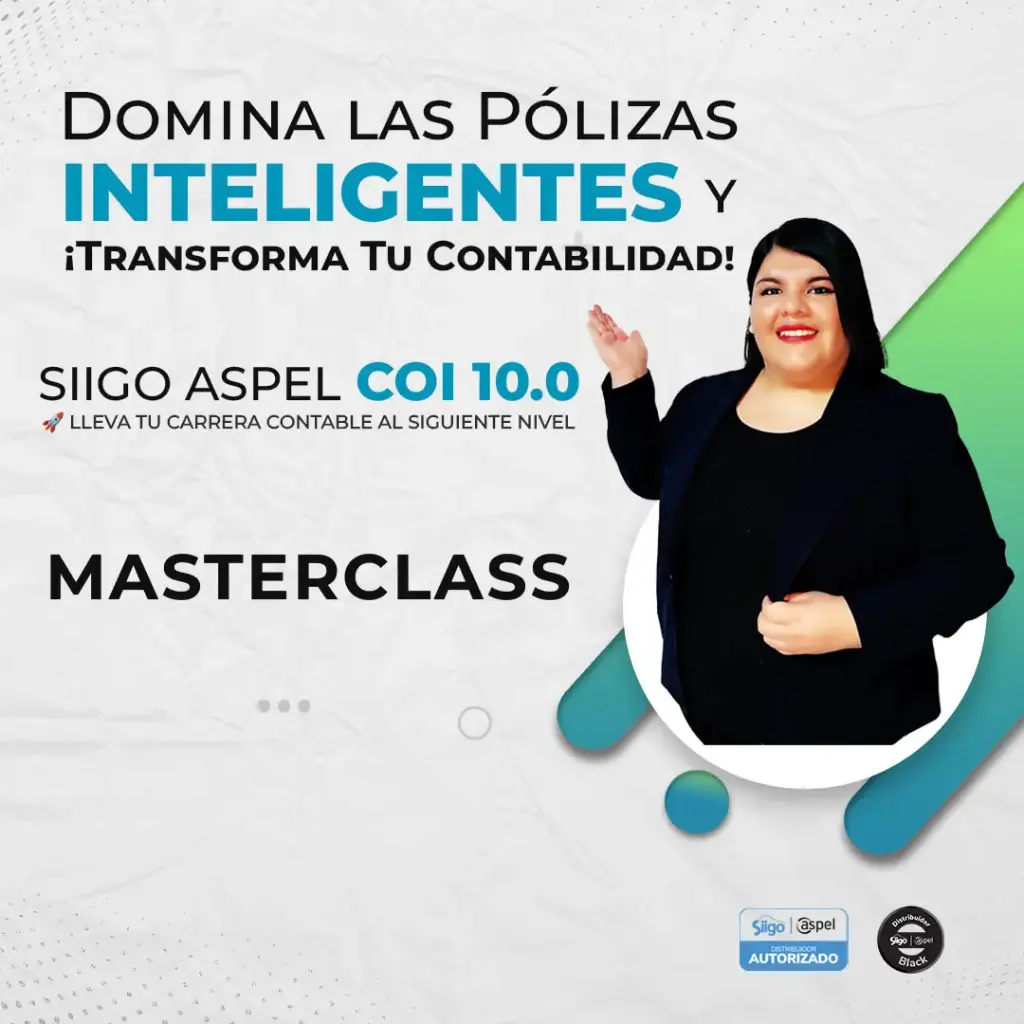 MASTERCLASS "Transforma tu Contabilidad: Domina las Pólizas inteligentes de Aspel COI 10.0" 26MARZ
