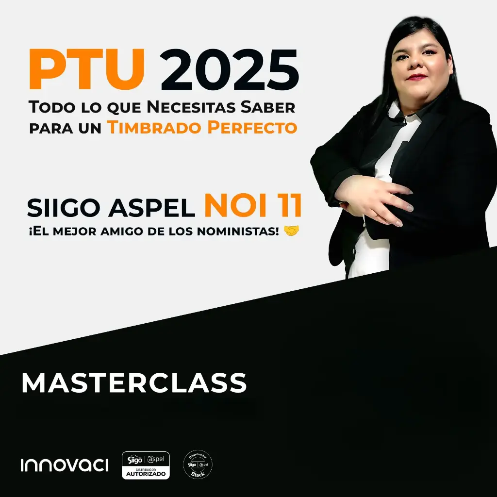 MASTERCLASS "PTU 2025: Todo lo que necesitas saber para un timbrado perfecto" 22ABR
