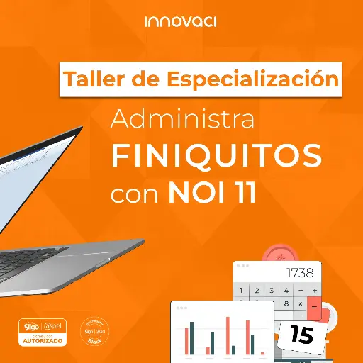 Taller de Especialización: Administra Finiquitos con Aspel NOI 11.0