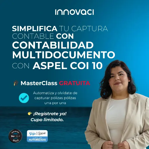 MASTERCLASS "Simplifica tu captura contable con Contabilidad Multidocumento con COI 10.0"