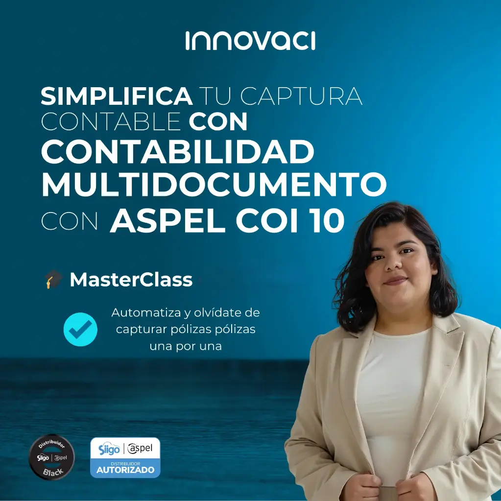 MASTERCLASS "Simplifica tu captura contable con contabilidad multidocumento en COI 10.0" 190825