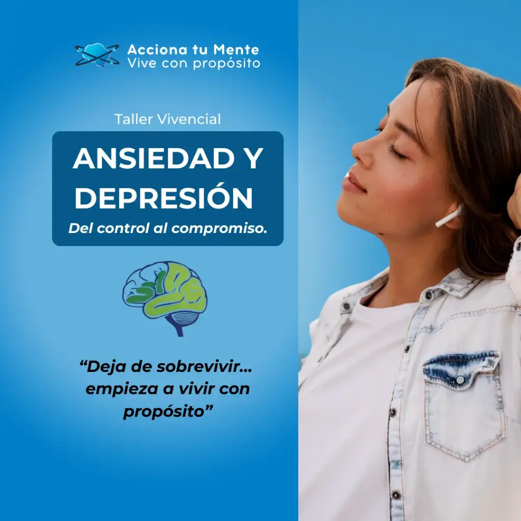 Taller "Ansiedad y Depresión: Del control al compromiso"
