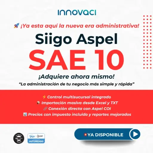 EVENTO "Presentación Nuevas Funciones de SAE 10.0